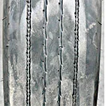 Эксцентричный износ шины