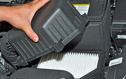 Замена воздушного фильтра