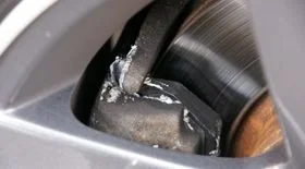 Brake pads squeak when braking