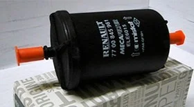 Топливный фильтр на Рено Логан