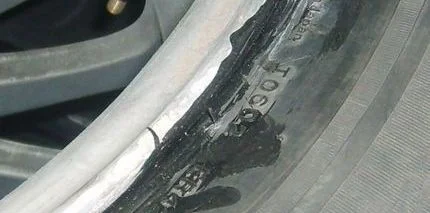 Герметик для борта шин