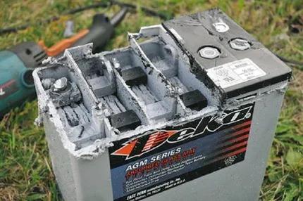 Десульфатация аккумулятора