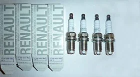 Свечи зажигания на Рено Логан