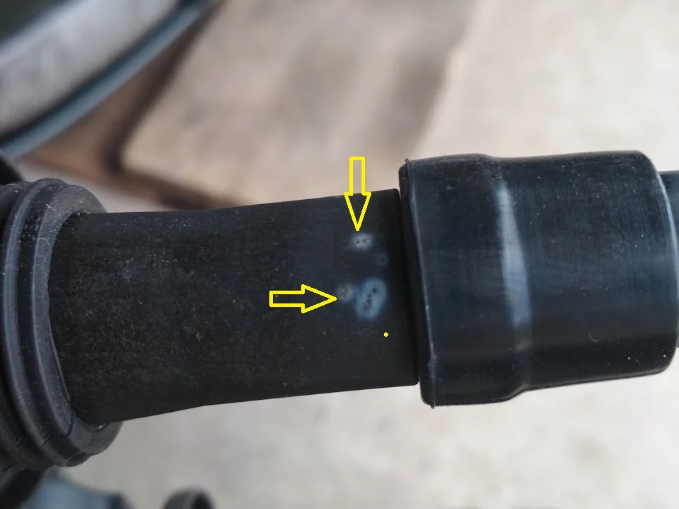 Пробой катушки зажигания