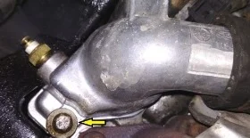 Замена термостата на Opel Zafira A Z18XE