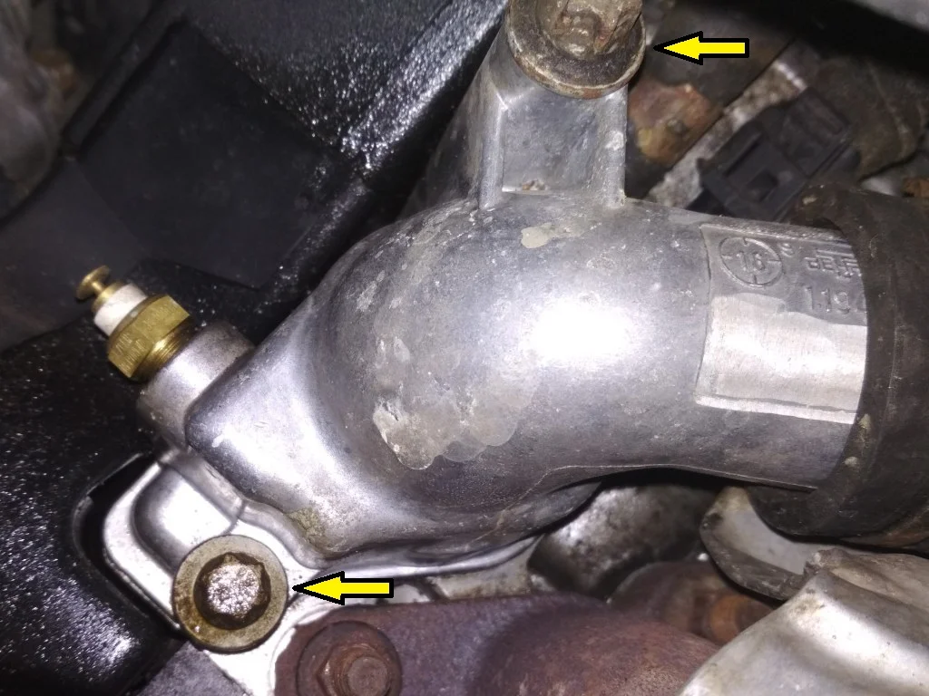 Замена термостата Опель Зафира А