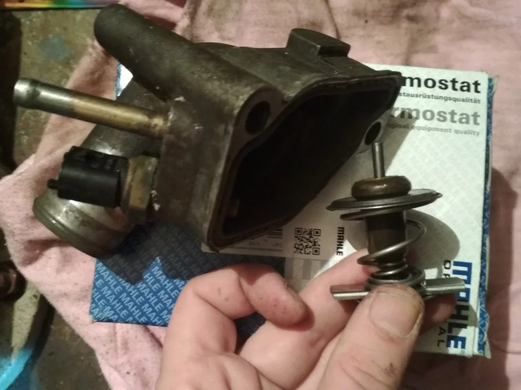 термостат на Опель Зафира А