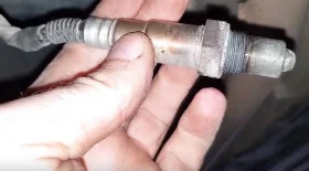 Замена датчика кислорода Мерседес W211