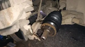 Замена пыльников ШРУС Volvo S60