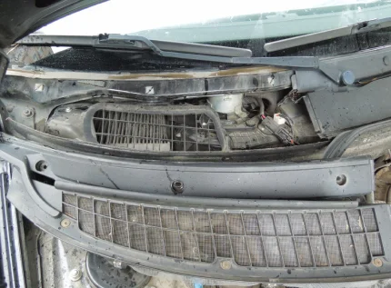 Размещения фильтра салона в Приоре без кондиционера