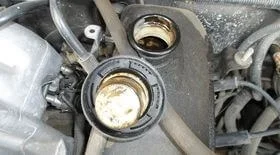 Эмульсия в двигателе