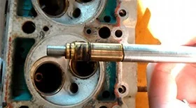 Ремонт направляющей втулки клапана ВАЗ 2104