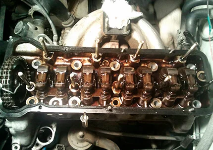 Антифриз в масле двигателя ВАЗ 2107 Следы антифриза в моторном масле ВАЗ 2107