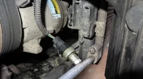 Проверка датчика давления и температуры кондиционера