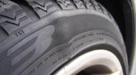 Грыжа на шине