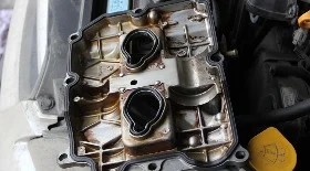Замена прокладок свечных колодцев на Subaru Legacy Outback