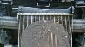Чистка радиатора Ford Fiesta