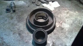 Замена подшипника муфты компрессора VW Passat B5