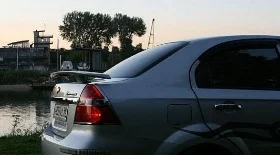 Установка спойлера на Chevrolet Aveo