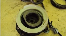 Замена опорных подшипников на Renault Megane 2