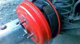 Замена заднего тормозного цилиндра на Chevrolet Aveo