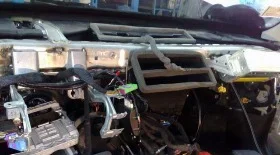 Replacing the heater matrix on a Volkswagen Passat B5+