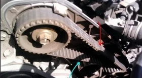 Замена ремня ГРМ на 1KZ