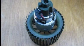 Замена крыльчатки и моторчика отопителя Audi A100/A6 C4