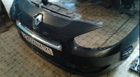 Снятие переднего бампера Renault Scenic 2