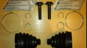 Снятие приводных валов Audi A4 8E B6