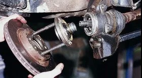 Замена подшипника передней ступицы ВАЗ 2110, 2111, 2112