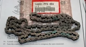 Замена цепи ГРМ на Honda Element K24A4