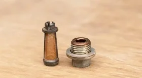 Чистка масляного фильтра VVT-i на 1MZ-FE