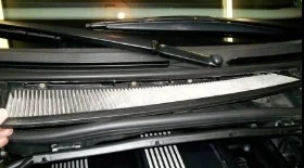 Замена салонного фильтра BMW e46