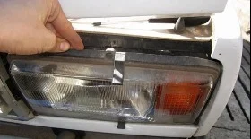 Замена передней блок-фары на ВАЗ 2107