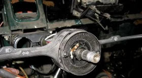 Замена подрулевого переключателя на ВАЗ 2107