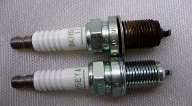 Замена свечей на Toyota Corolla 120