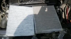 Замена салонного фильтра Skoda Octavia Tour