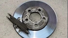 Замена тормозных дисков Skoda Fabia