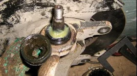 Замена нижней шаровой Honda Accord CF