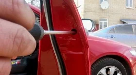 Замена актуатора двери Honda Accord 7