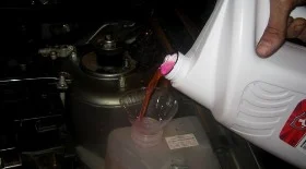 Замена охлаждающей жидкости на ВАЗ 2110