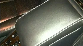 Замена кожи подлокотника Mercedes ML W163
