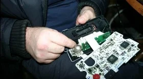 Ремонт подсветки TRIP компа  Mercedes ML W163