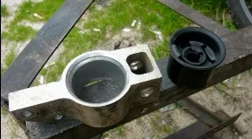 Замена задних сайлентблоков передних рычагов на Skoda Octavia