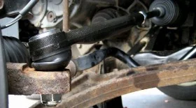 Замена наконечников рулевой тяги на Toyota Highlander