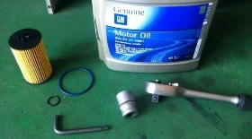 Замена масла Шевроле Авео