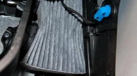 Как поменять фильтр салона Форд Фиеста 5