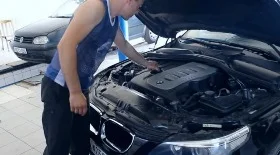 Замена масла на БМВ Е60