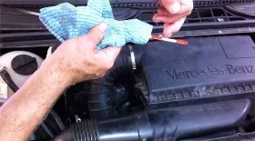 Замена масла Мерседес Вито